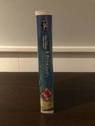 The Little Mermaid VHS - Disney Black Diamond Classic Clamshell RARE DEMO TAPE 2