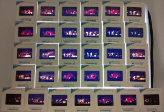 31 Rare Color Photo Slides Sha Na Na Schaefer Music Festival 1971