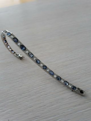 Antique,  Solid Silver,  Hand Made Bracelet.  C1930