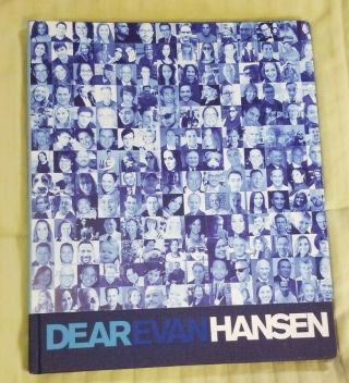 Dear Evan Hansen Tony Award Promo Book Rare Broadway Cast Ben Platt