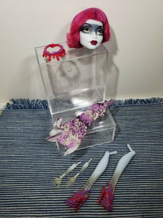 Monster High Build A Monster " Ghost Girl " Doll Builder Pack Rare No Box