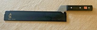Rare Wusthof Extra Large 10 Inch Slicer With Offset Handle - 4810