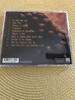 DEICIDE - To Hell With God - CD - very Good - RARE 2