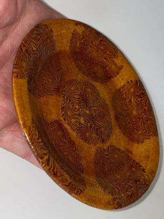 VERY RARE AND UNUSUAL CHINESE CRACKLE GLAZE SMALL SAUCER DISH OR BOWL 3