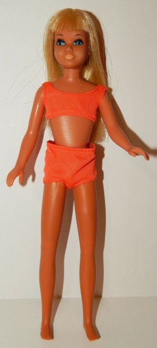 Vintage Barbie 1970s Sun Set Malibu Skipper Mattel 1069 1st In Series