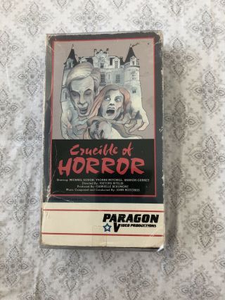 1985 Crucible Of Horror Vhs Very Rare