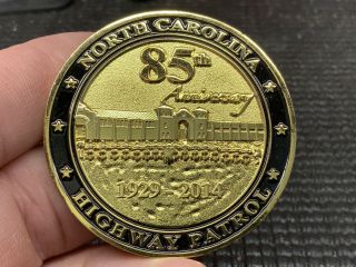 1929 - 2014 North Carolina State Highway Patrol “trooper” Rare Challenge Coin
