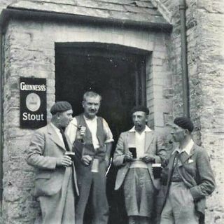 Vintage Guinness Irish Beer Advertising Slate Sign Pub Bar Photograph Photo Rare