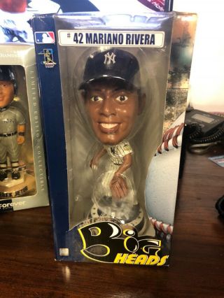 Forever Collectibles Big Head Bobblehead Yankees Mariano Rivera Very Rare