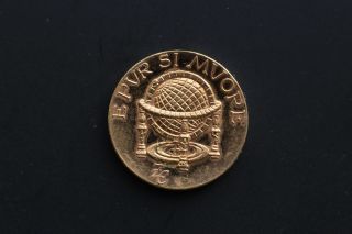 Unique,  rare,  antique,  vintage Galileo Galilei Coin 1564 - 1642 E pur si muore 2