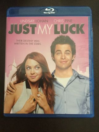 Just My Luck (blu - Ray Disc,  2012) Oop,  Htf,  Rare