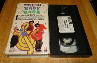 Baby Songs Presents Baby Rock (vhs,  1990) Kids Rock N Roll Songs Hits - Rare