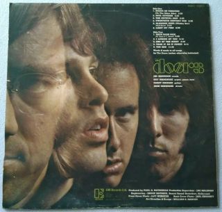 RARE GARAGE PSYCH ROCK LP The Doors S/T ELEKTRA K42042 Jim Morrison 3