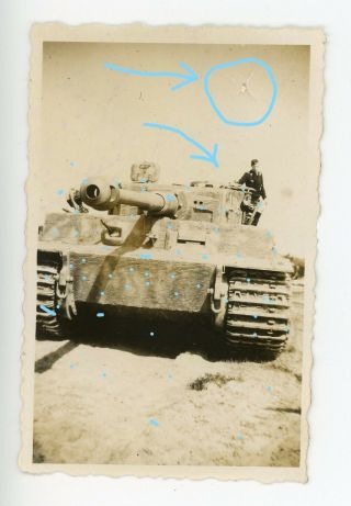 Rare Tiger Tank I Ausf E Late (pz Vi) W Zimmerit Of Schwere Panzer Abteilung ?