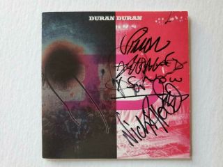 Duran Duran Rare Signed All You Need Is Now Cd,  2011 Band Autographs Booklet