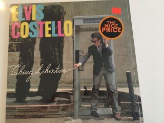 Rare Elvis Costello Taking Liberties 1980 12 " Usa Import Lp Vinyl Ex