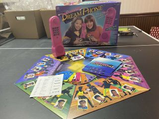 Rare Vintage 1990s Electronic Dream Phone Mb Board Game Milton Bradley Complete