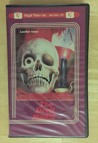 The Devil Master Aka The Demon Lover 1974 Vhs Rare Clamshell Regal Video