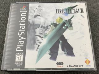 Final Fantasy Vii 7 (sony Ps1) Rare Masterpiece Misprint Version Complete