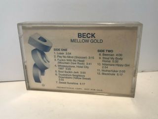 Beck Mellow Gold Cassette Promo Rare 1994 Soundgarden Pearl Jam Alternative Diy