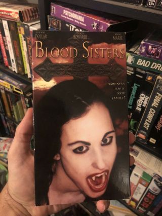 Blood Sisters Vhs Rare Brain Damage Video Sov Slasher Vampire Gore Htf Horror