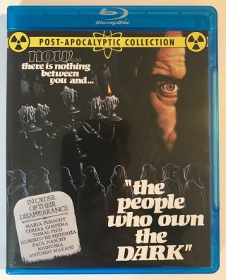 The People Who Own The Dark 1976 Blu - Ray Code Red Paul Naschy Cult Classic Rare