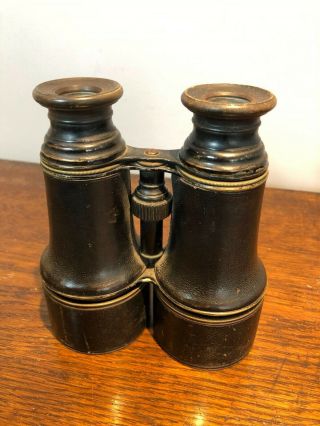 Antique Ww1 Field Glasses - Early 1900 