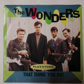 The Wonders - That Thing You Do Rare Picture Sleeve Ex/nm Epic Promo 45