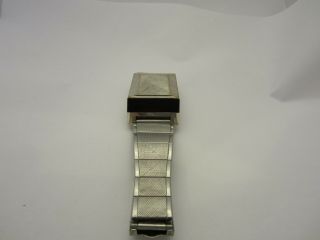 Vintage Antique Bulova Driver Computron Digital Red Led Wrist Watch Rare