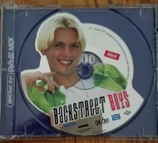 Rare Backstreet Boys Shape - Cd Nick Carter - 90s - Bsb