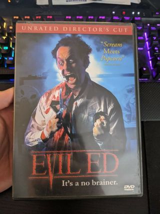 Evil Ed (dvd,  2005,  Unrated Directors Cut) Us Horror Rare Oop