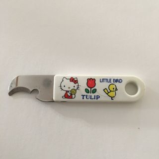 Very Rare Vintage 1976 Hello Kitty Can Opener Made In Japan Sanrio Co Ltd