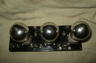Rare 1920`s Design DeJur 3 Tube Amplifier With 3 DeForest Audion D - 01A 2