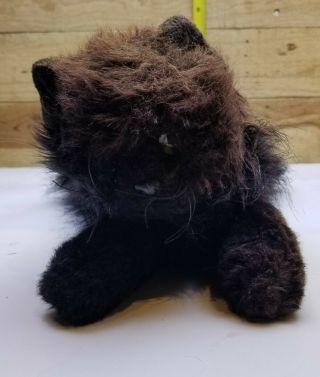 Ty Classic Rare Onyx Kitty Cat Plush Stuffed Animal Vgc No Tag