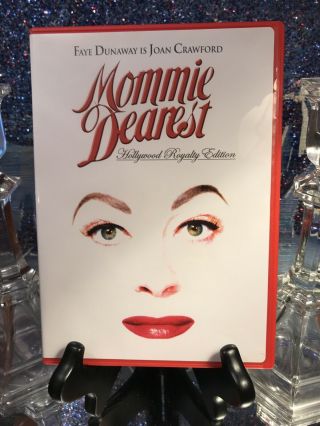 Mommie Dearest Dvd Rare Red Case.  Joan Crawford Story.  Faye Dunaway.  1981