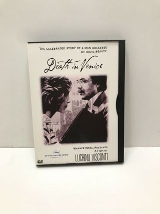 Death In Venice (1971) Dvd Dirk Bogarde A Film By Luchino Visconti Rare Oop