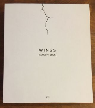 Bts Bangtan Boys The Wings Concept Book Kpop Rare No Lenticular Photocard Usa