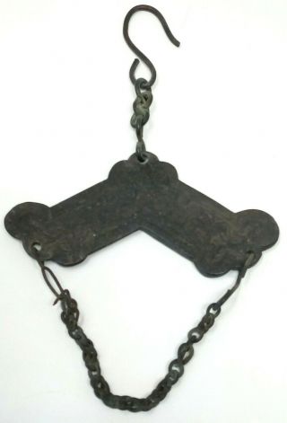 Antique Archaic Chinese Bronze Hanger