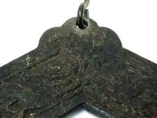 Antique Archaic Chinese Bronze Hanger 3