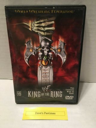 Wwf - King Of The Ring 2000 (dvd,  2000) Rare Oop With Insert