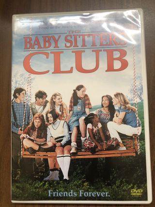 Rare & Oop The Baby Sitters Club Dvd 1995 Movie Rachel Leigh Cook