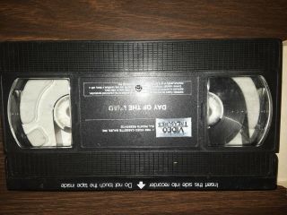 Day Of The Dead Vhs Rare oop Horror 2
