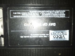 Day Of The Dead Vhs Rare oop Horror 3