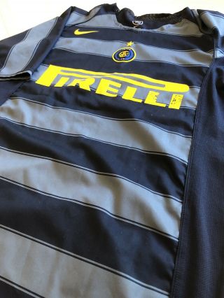 Rare Vintage 2004/06 Inter Milan Away Nike Football Shirt