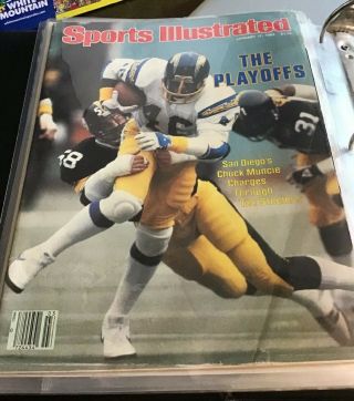 1983 Sports Illustrated Pittsburgh Steelers Jack Lambert No Label Michael Jordan