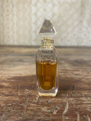 Vintage Rare Ysatis De Givenchy Perfume 4ml 1/8oz - Glass Bottle Made In France