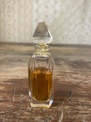 Vintage Rare Ysatis De Givenchy Perfume 4ml 1/8oz - Glass Bottle Made In France 3