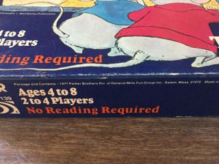 1977 VINTAGE WALT DISNEY PRODUCTION THE RESCUERS BOARD GAME RARE 3