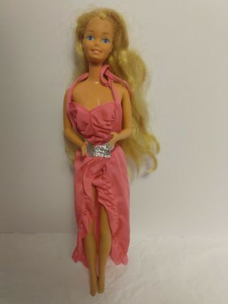 Vintage Barbie Doll 1966 Long Blonde Hair