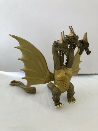 Godzilla King Ghidorah 1994 Toho Trendmasters 10” Vintage Rare Lights Up